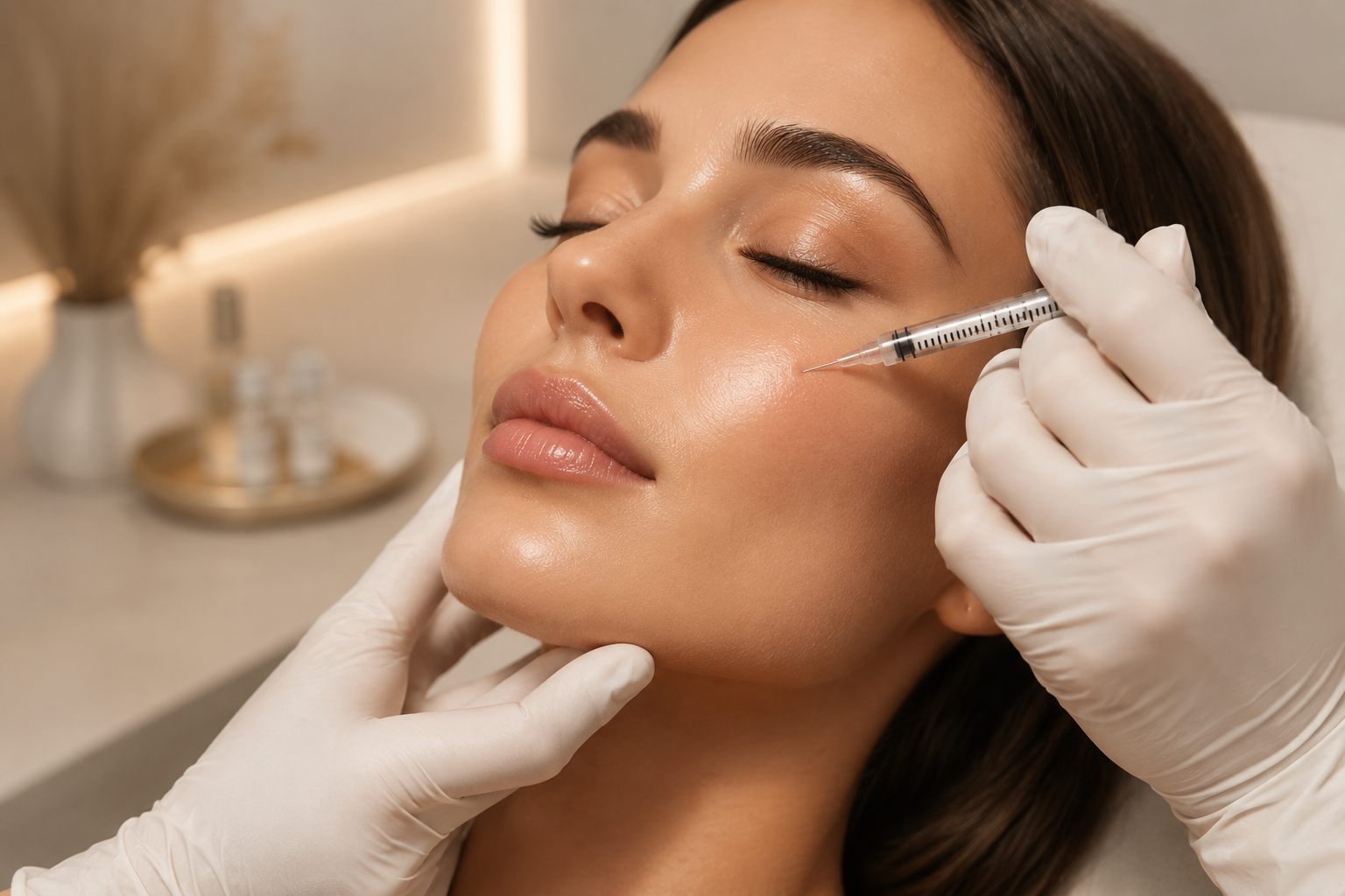 Master injector performing Botox treatment at Lumen Arizona